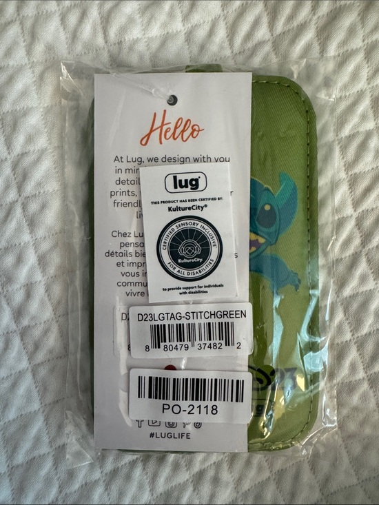 lug Handbags - Lug Luggage Tag Destination D23 2025 Stitch- NEW